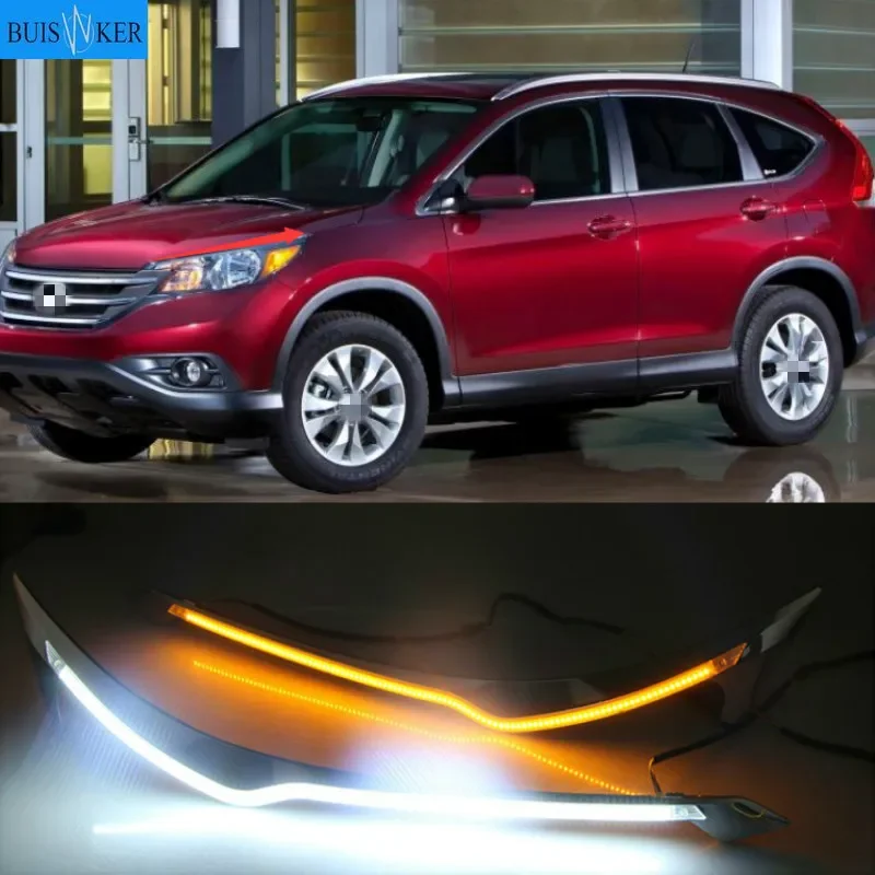 LED DRL Daytime Running Light Daylight Turn Signal Lamp Car Styling for Honda CRV CR-V 2012 2013 2014
LED DRL Daytime Running Light Daylight Turn Signal Lamp Car Styling for Honda CRV CR-V 2012 2013 2014