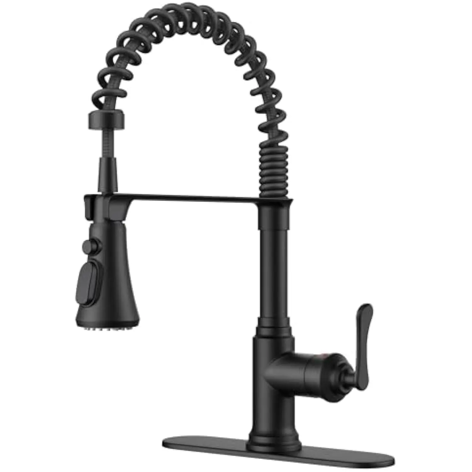 Vintage Black Kitchen Faucet with Pull down Sprayer,3 Modes Stainless Steel High Arc Rustic Spring Sink Faucet 1 or 3 Holes F
Vintage Black Kitchen Faucet with Pull down Sprayer,3 Modes Stainless Steel High Arc Rustic Spring Sink Faucet 1 or 3 Holes F