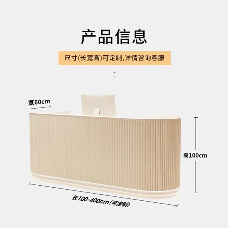 Modern Front Desk Reception Desks Cash Register Checkout Counter Reception Desks Italian Design Office Furniture Meja Kasir LLRD
Modern Front Desk Reception Desks Cash Register Checkout Counter Reception Desks Italian Design Office Furniture Meja Kasir LLRD