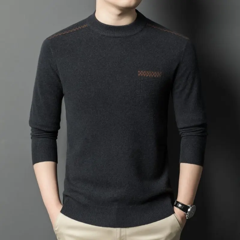 2025 new style men winter fashion commfort O neck and zipper collar pure color high quality gentleman
2025 new style men winter fashion commfort O neck and zipper collar pure color high quality gentleman