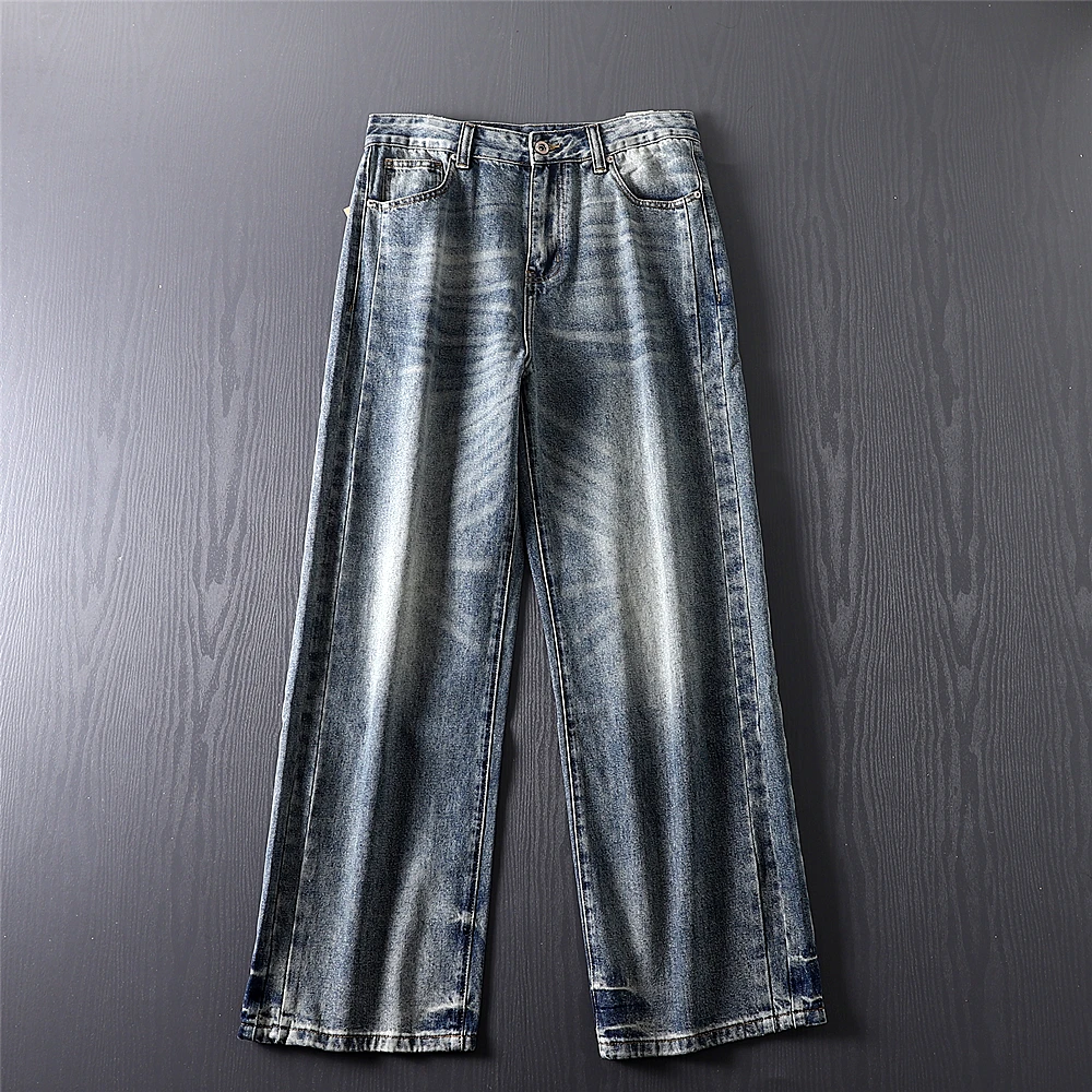 Retro Waed Straight Leg Casual Comfortable Men's Jeans Autumn Faion Versatile Cotton Blend Spring Season Breathable
Retro Waed Straight Leg Casual Comfortable Men's Jeans Autumn Faion Versatile Cotton Blend Spring Season Breathable