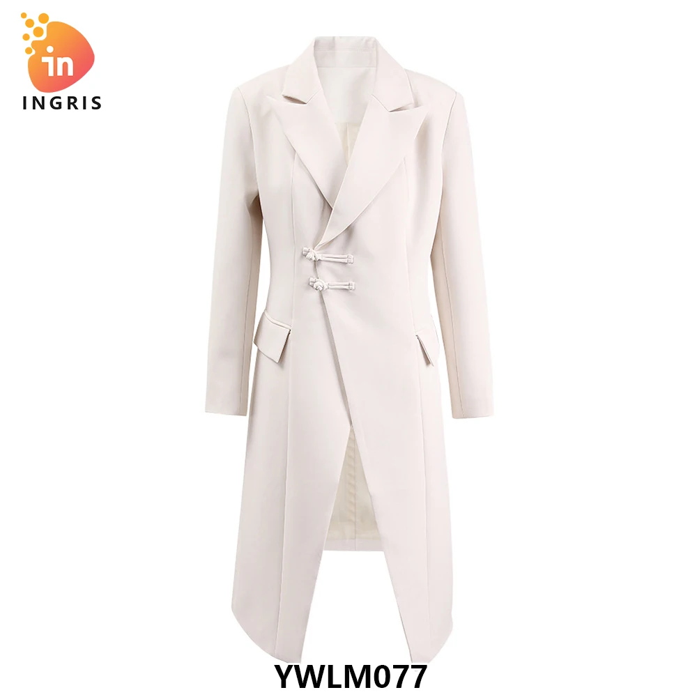 Spring New Retro Chinese Suit Button Design Feeling Waist Waist Opening Women's Coat-YWLM077
Spring New Retro Chinese Suit Button Design Feeling Waist Waist Opening Women's Coat-YWLM077