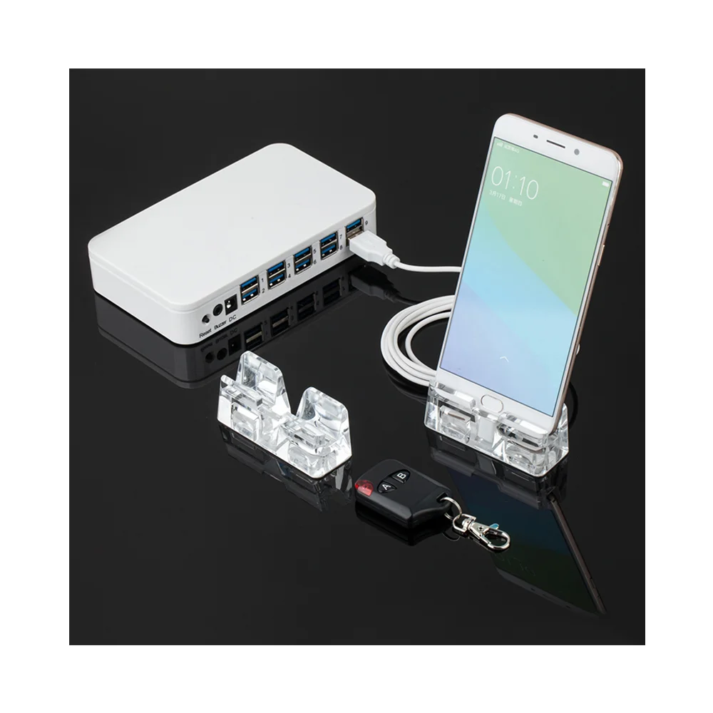 10 Ports Cell Phone Anti Theft Alarm Device Security System Display Stand for All Phones
10 Ports Cell Phone Anti Theft Alarm Device Security System Display Stand for All Phones