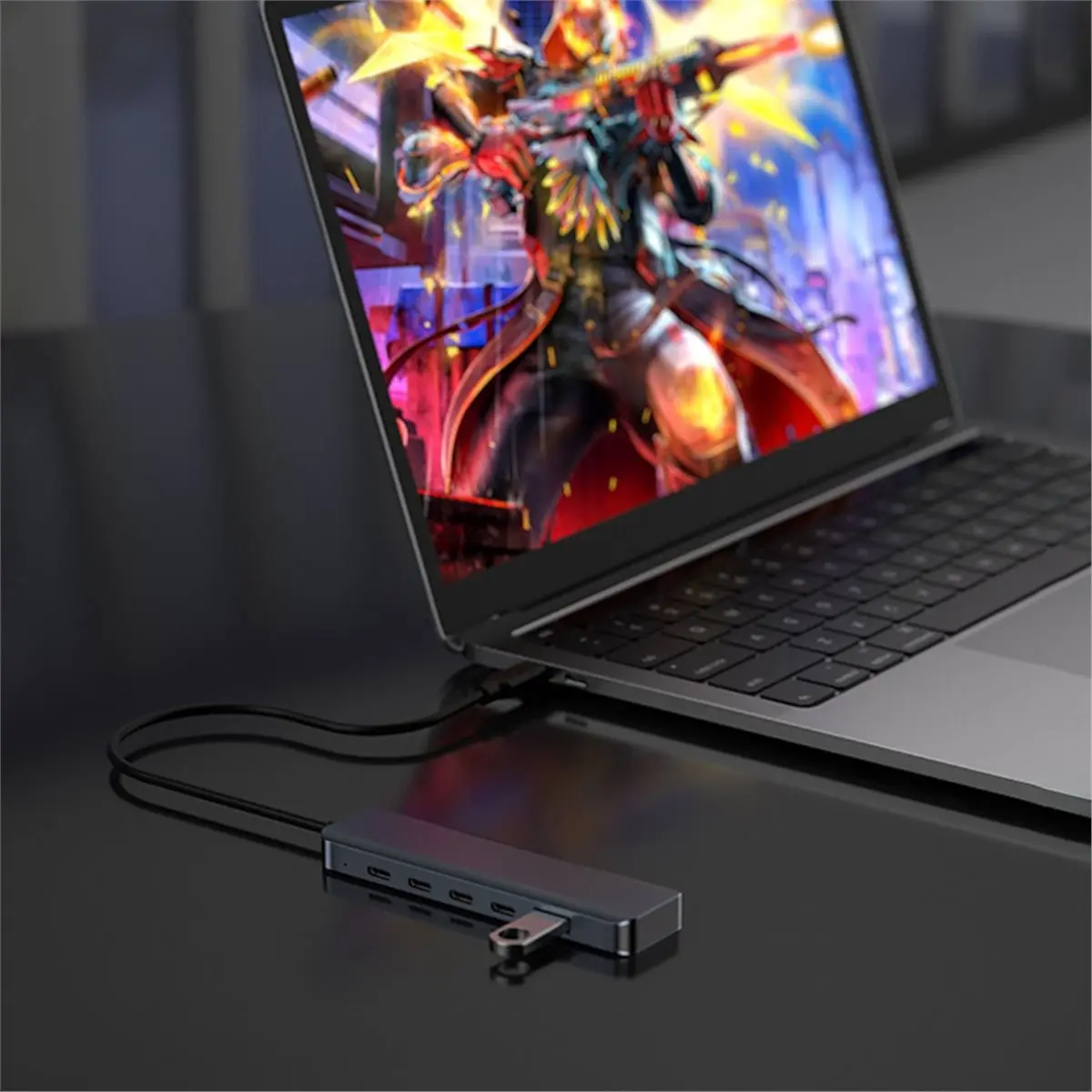 ABAN 6 in 1 Type-C DP Alt Mode USB C Hub with HDTV 4K@60Hz Dual Video Output USB3.2 Gen2 HUB 10Gbps Data 100W PD Charging
ABAN 6 in 1 Type-C DP Alt Mode USB C Hub with HDTV 4K@60Hz Dual Video Output USB3.2 Gen2 HUB 10Gbps Data 100W PD Charging