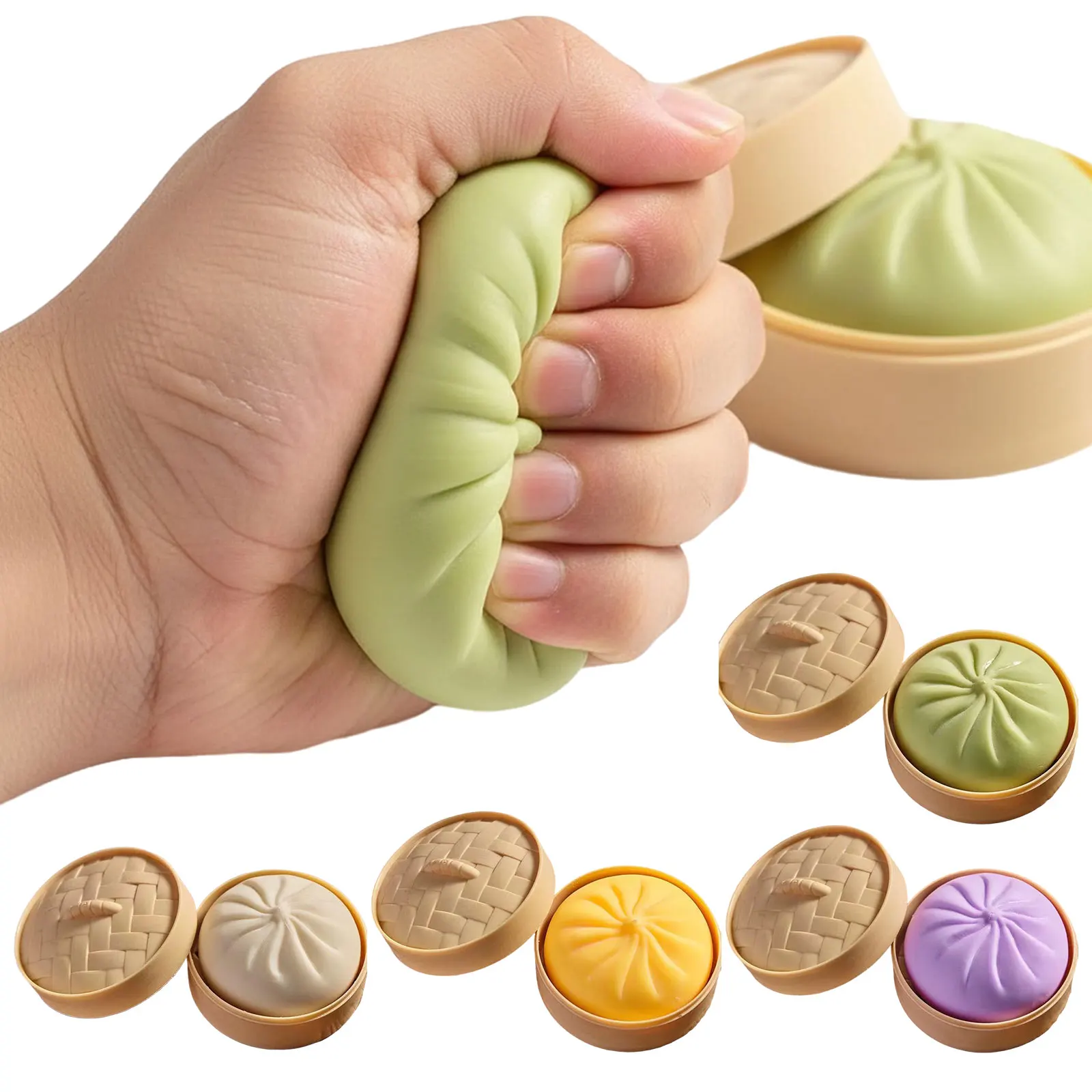 Разноцветные сенсорные игрушки-антистресс в виде пельменей и булочек с пароваркой, имитация еды, сжимаемые шарики-сквиши, подарки
Разноцветные сенсорные игрушки-антистресс в виде пельменей и булочек с пароваркой, имитация еды, сжимаемые шарики-сквиши, подарки