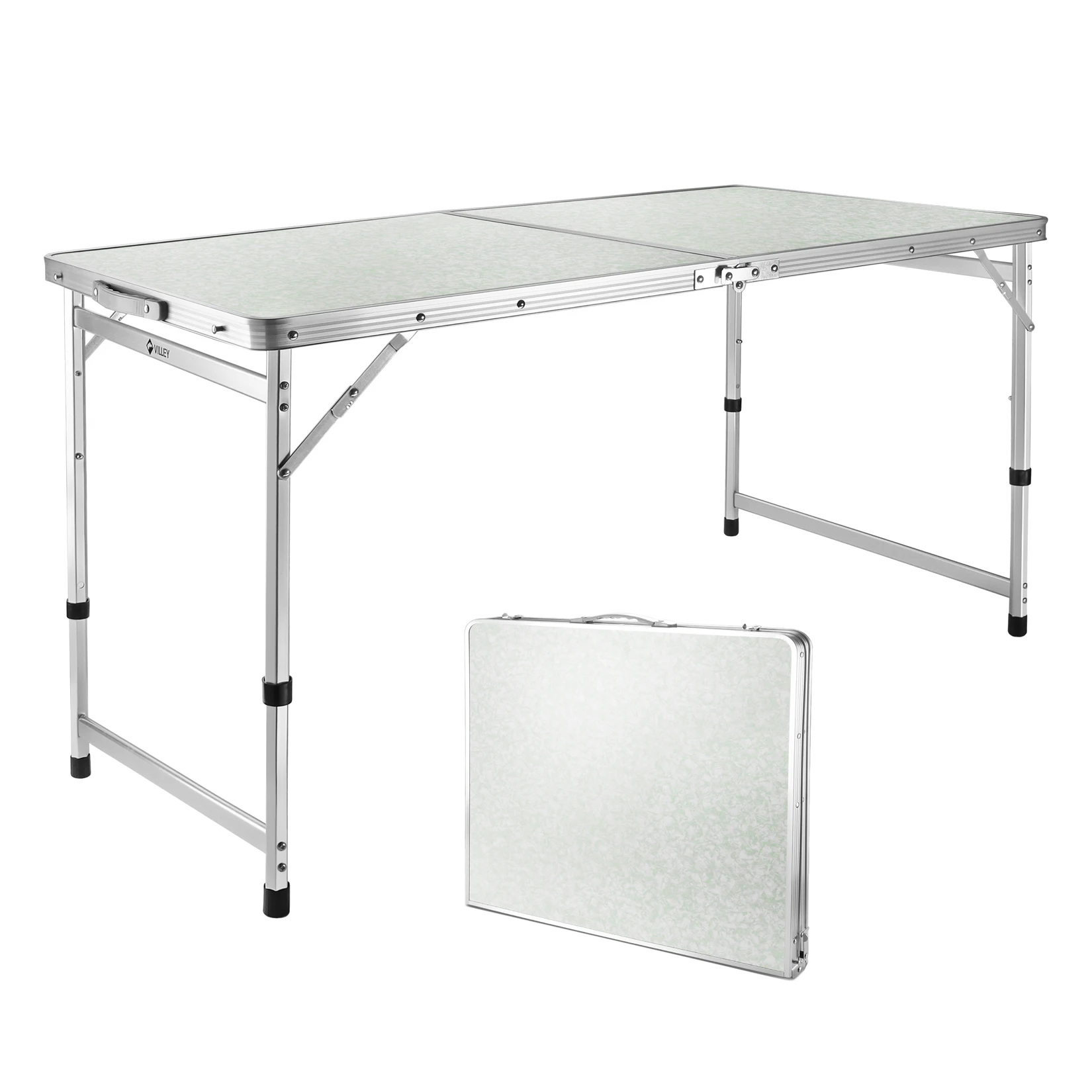 Portable Folding Table Height Adjusted Aluminum Alloy Foldable Desk Backpacking Outdoor Furniture for RV Garden Camping Picnic
Portable Folding Table Height Adjusted Aluminum Alloy Foldable Desk Backpacking Outdoor Furniture for RV Garden Camping Picnic