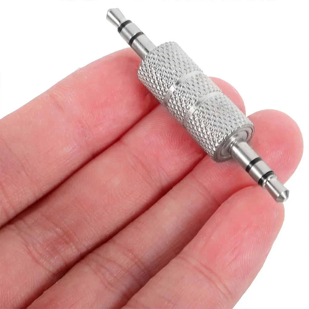 6 Pcs Headphones Wired Audio Docking Plug Adapter Connector Conversion Microphone Silver 35mm Extension for 
6 Pcs Headphones Wired Audio Docking Plug Adapter Connector Conversion Microphone Silver 35mm Extension for