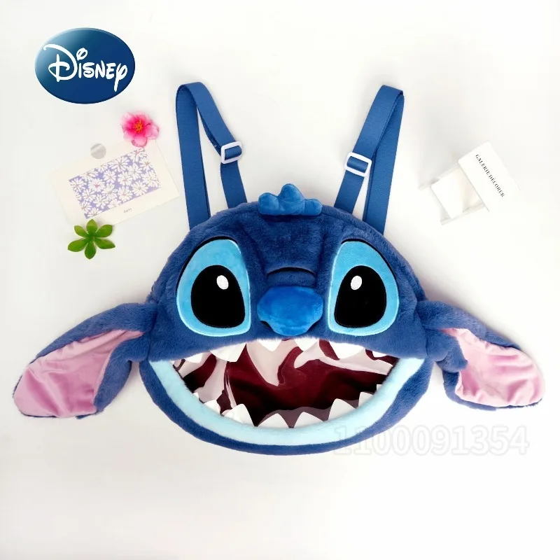 Disney Stitch New Plush Backpack Transparent Fashion Women's Plush Backpack Large Capacity Personality Doll Decorative Backpack
Disney Stitch New Plush Backpack Transparent Fashion Women's Plush Backpack Large Capacity Personality Doll Decorative Backpack