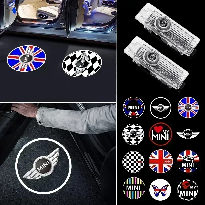 2pcs LED Light Car Door Projector Welcome Light For BMW Mini Cooper Works R55 R56 R50 R60 R61 F54 F55 F56 F60 Accessories
2pcs LED Light Car Door Projector Welcome Light For BMW Mini Cooper Works R55 R56 R50 R60 R61 F54 F55 F56 F60 Accessories