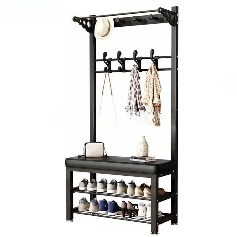 Shoe Rack Hanger Clothes Rack Stainless Steel Multi-layer Shoes Cabinet Storage Racks Household Door Shoe Changing Soft Stool
Shoe Rack Hanger Clothes Rack Stainless Steel Multi-layer Shoes Cabinet Storage Racks Household Door Shoe Changing Soft Stool