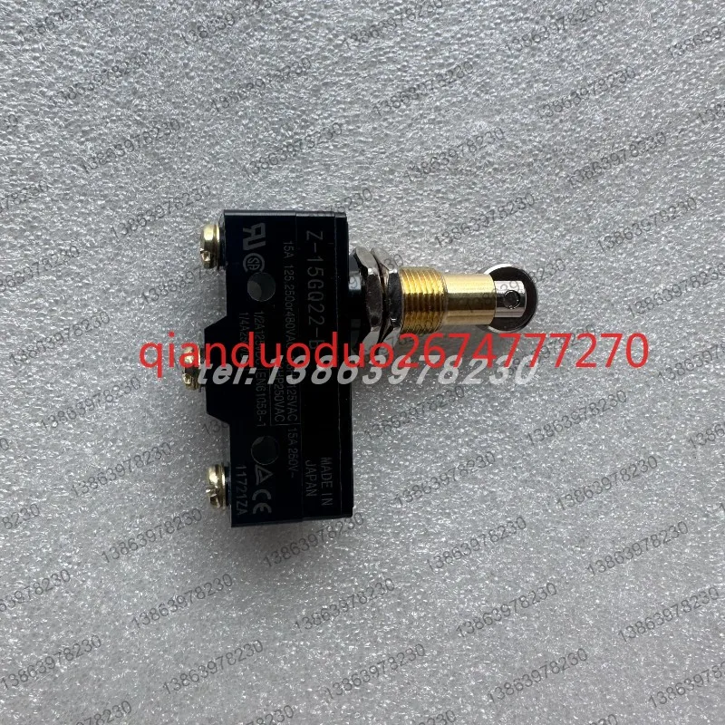 Applicable to Lizhiyou forklift parts micro switch Z-15GQ22-B 15A one-open and one-close high-quality spot
Applicable to Lizhiyou forklift parts micro switch Z-15GQ22-B 15A one-open and one-close high-quality spot