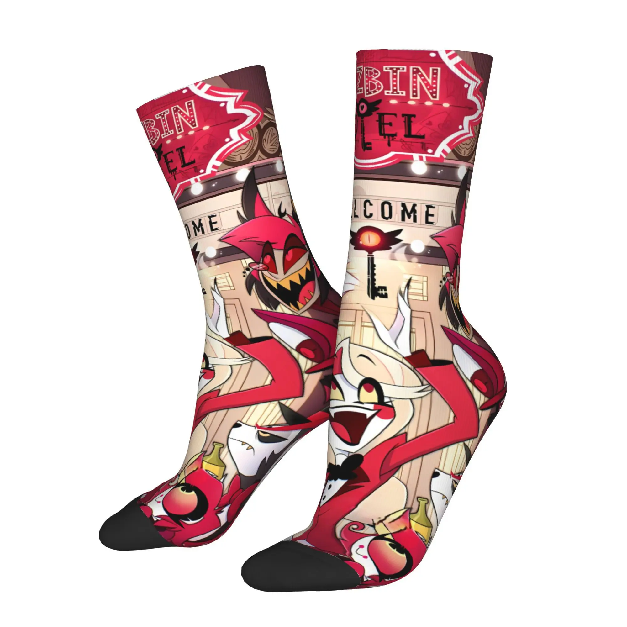Helluva Striker Hunter Cycling Crew Socks for Men Moisture Novelty All Season Sports Socks
Helluva Striker Hunter Cycling Crew Socks for Men Moisture Novelty All Season Sports Socks