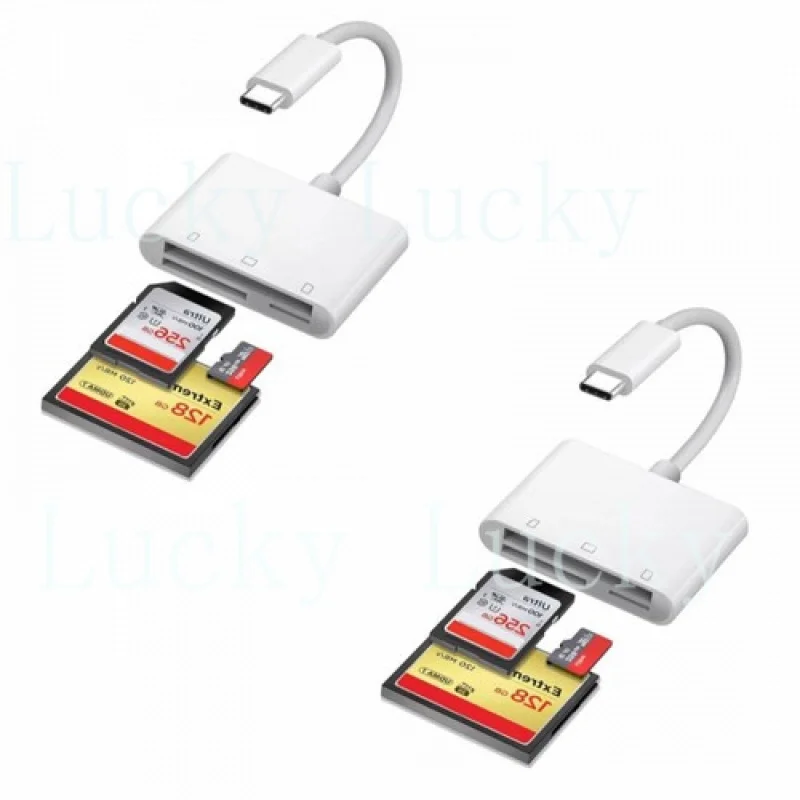 f FLEAVER 2PACK USB C to SD CF Card Reader for iPad Pro/Macbook Support CF/SD/TF
f FLEAVER 2PACK USB C to SD CF Card Reader for iPad Pro/Macbook Support CF/SD/TF