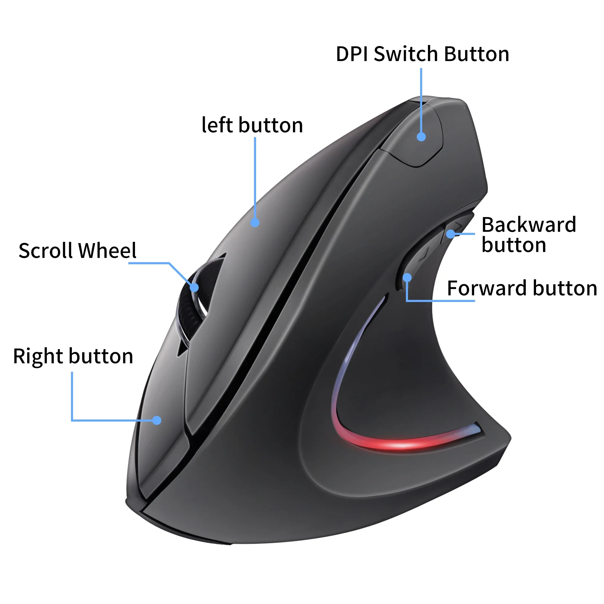 Dual Receiver Wireless Vertical Mouse USB-A & USB-C Plug and Play Ergonomic Silent Office Mouse for Laptop PC Computer
Dual Receiver Wireless Vertical Mouse USB-A & USB-C Plug and Play Ergonomic Silent Office Mouse for Laptop PC Computer