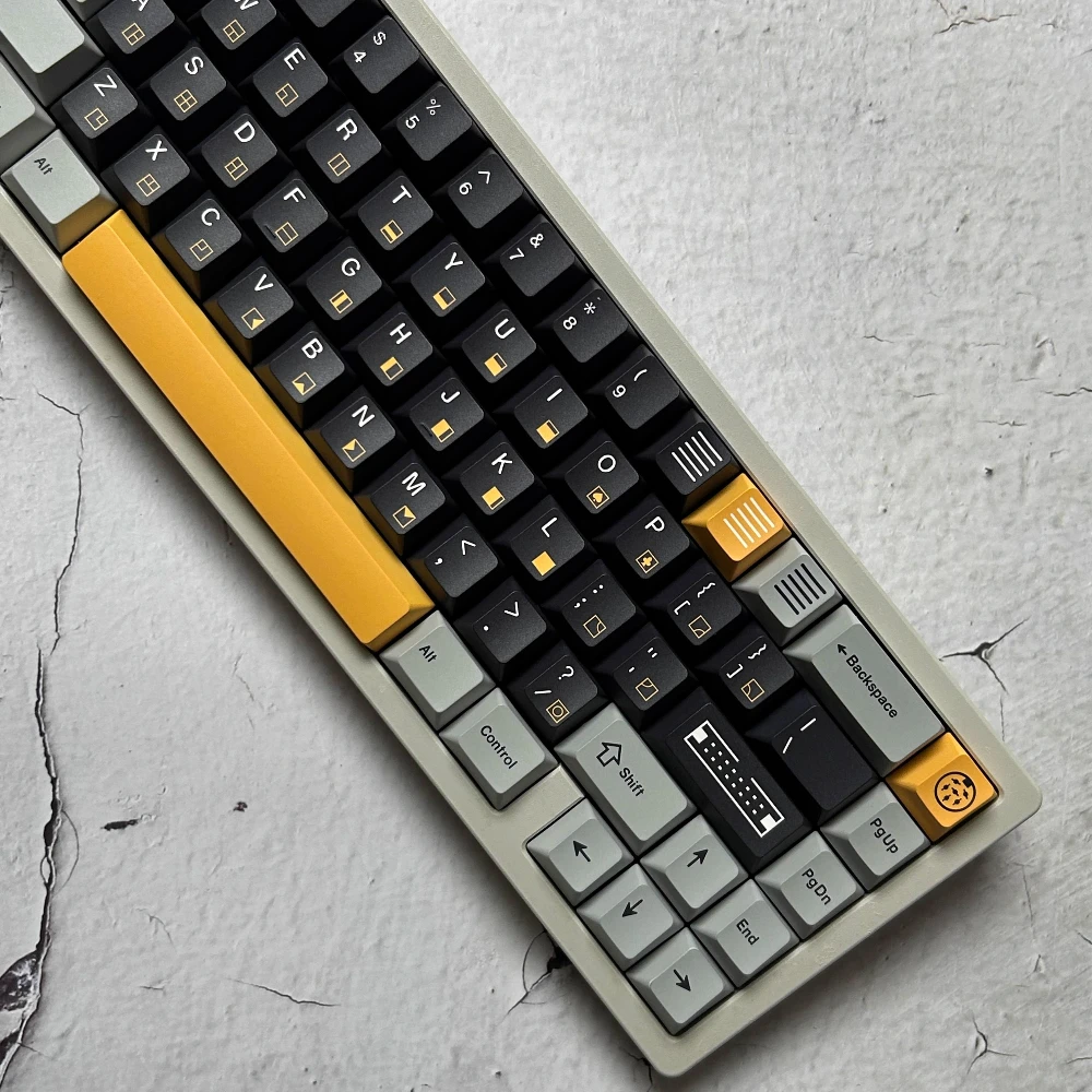 DMK M5 Theme Keycap Set 141 Keys PBT Thermal Sublimation Custom Keyboard Cap Cherry Profile for Mechanical Keyboard Accessories
DMK M5 Theme Keycap Set 141 Keys PBT Thermal Sublimation Custom Keyboard Cap Cherry Profile for Mechanical Keyboard Accessories