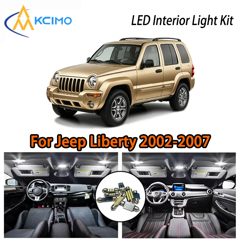 Super Bright LED Interior Lights For Jeep Liberty 2002-2007, Easy Install Car Atmosphere Lamp Kit
Super Bright LED Interior Lights For Jeep Liberty 2002-2007, Easy Install Car Atmosphere Lamp Kit