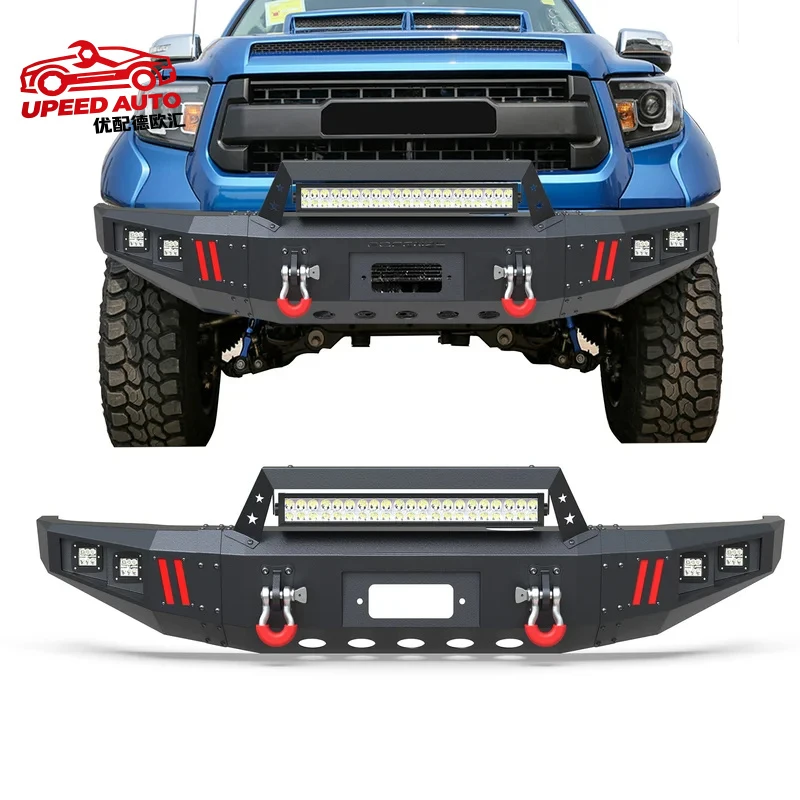 Suitable for With Winch Plate,2014-2018 Toyota ,Textured Black Tundra Front Bumper
Suitable for With Winch Plate,2014-2018 Toyota ,Textured Black Tundra Front Bumper