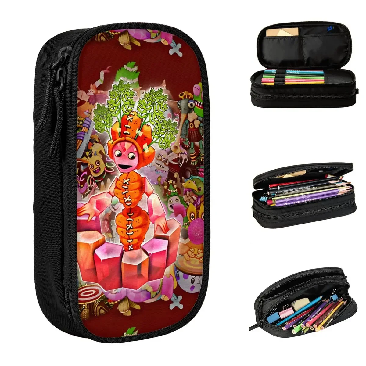 My Singing Monsters Characters Jeeode Graphic Pencil Case Pencilcases Pen for Student Big Bag School Supplies Gift Stationery
My Singing Monsters Characters Jeeode Graphic Pencil Case Pencilcases Pen for Student Big Bag School Supplies Gift Stationery