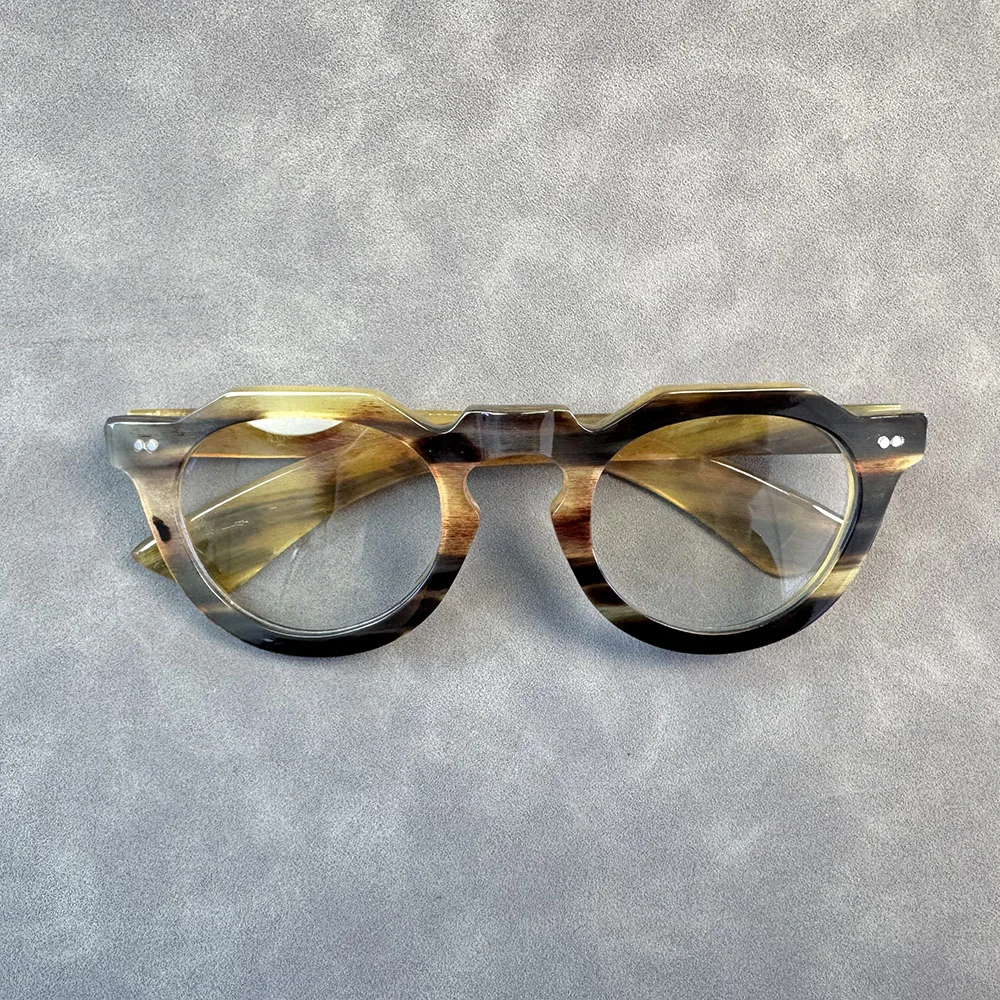 Man Women Glasses Frames Unique Oversize Vintage Graduated Lenses Handmade Natural Horn Eyeglass Frames Myopia Optical Eyewear
Man Women Glasses Frames Unique Oversize Vintage Graduated Lenses Handmade Natural Horn Eyeglass Frames Myopia Optical Eyewear