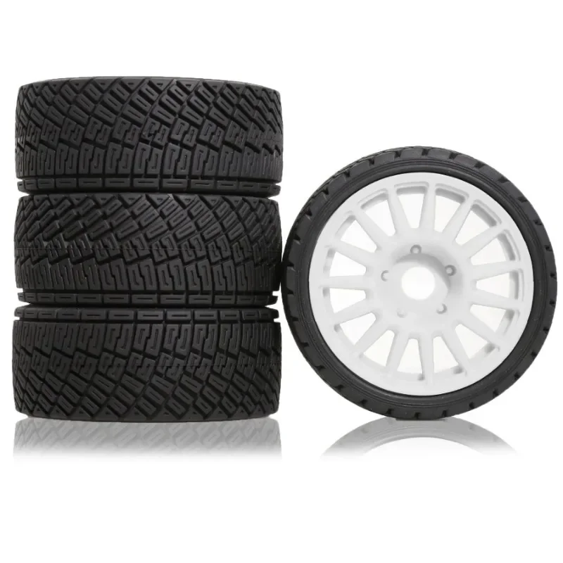For 1/8 RC Rally Car Tires On Road Tyres 17mm Hex Plastic Wheels for 1/7 1/8 Racing Car KM WRC C3 ARRMA
For 1/8 RC Rally Car Tires On Road Tyres 17mm Hex Plastic Wheels for 1/7 1/8 Racing Car KM WRC C3 ARRMA