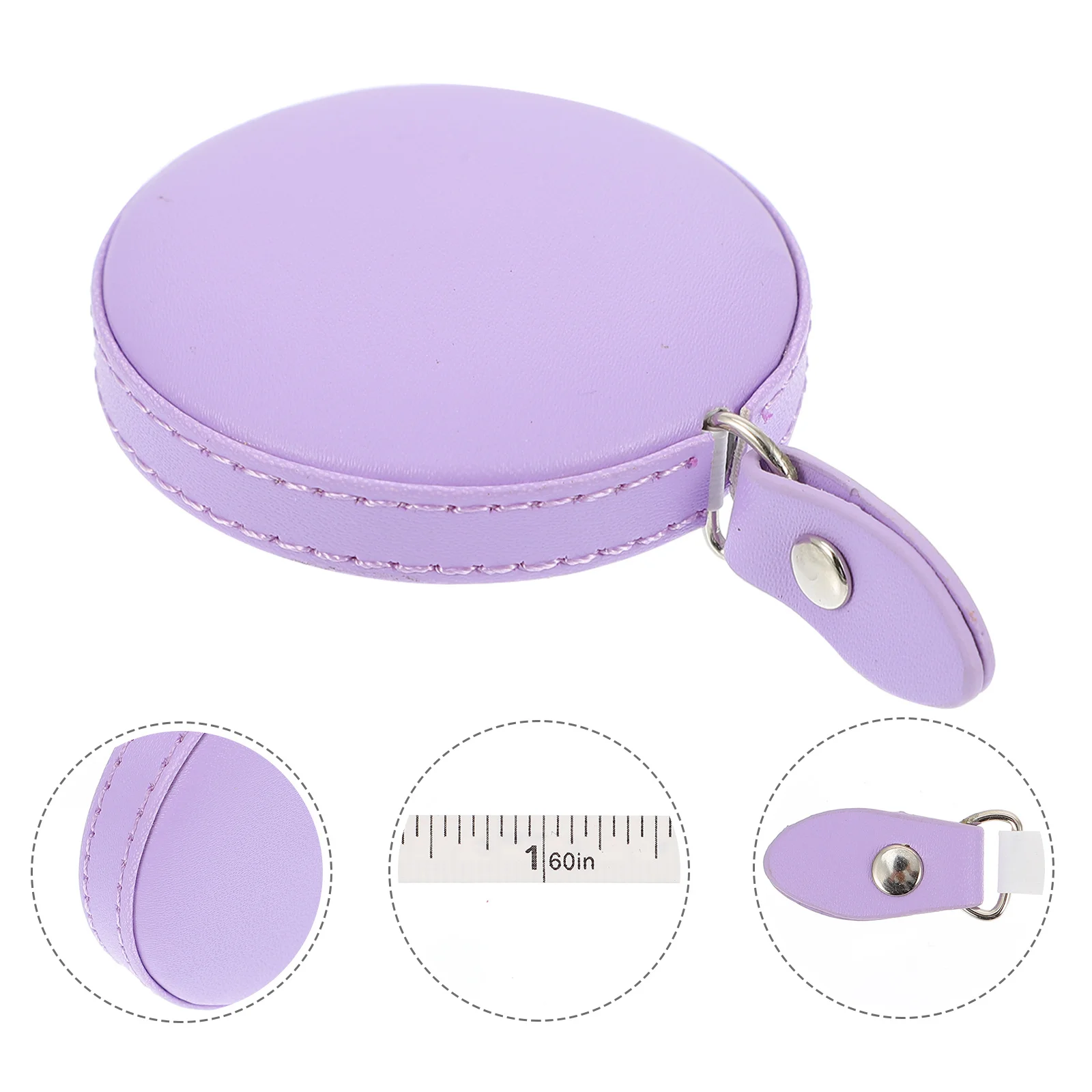 1pc Measuring Tape 1.5M Pu Small Lightweight Portable Body Garment Measuring Tool Sewing Crafting Ruler Handicrafts
1pc Measuring Tape 1.5M Pu Small Lightweight Portable Body Garment Measuring Tool Sewing Crafting Ruler Handicrafts