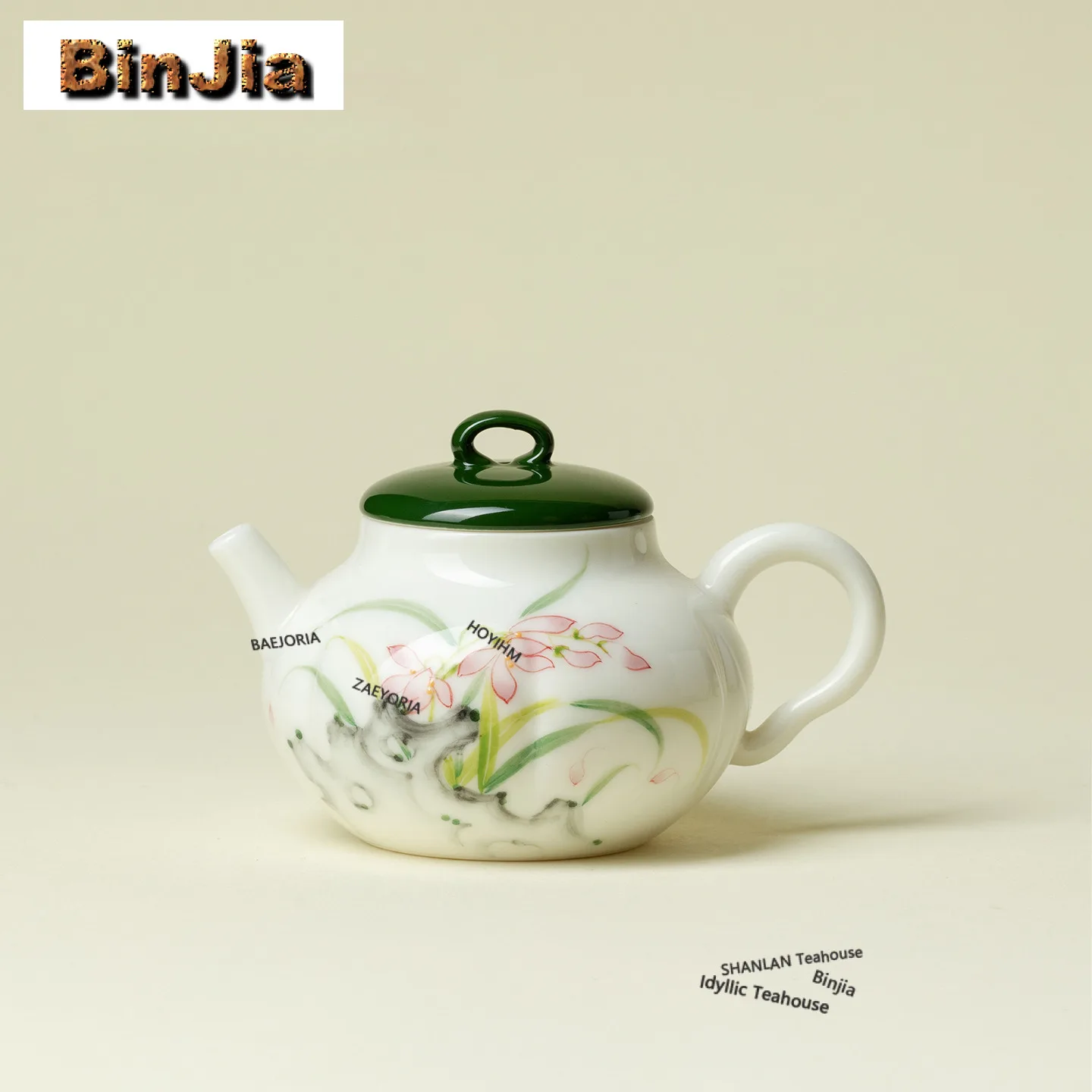 110ml Hand Painted Orchid Teapot Traditional Tea Infuser Pot Tea Maker Kettle With Ball Hole Dahongpao Teaware Accessories Craft
110ml Hand Painted Orchid Teapot Traditional Tea Infuser Pot Tea Maker Kettle With Ball Hole Dahongpao Teaware Accessories Craft