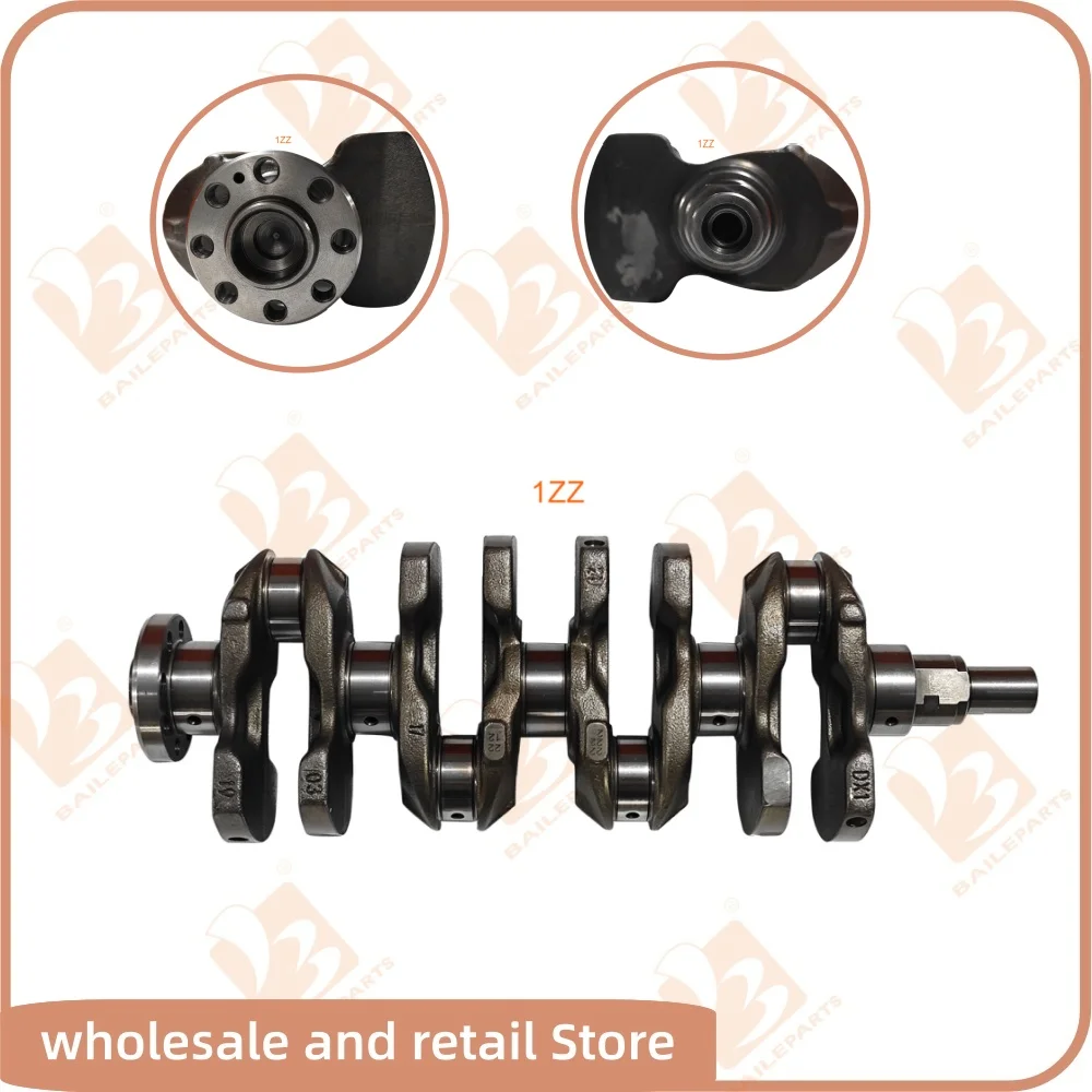 Коленчатый вал 1ZZ для запасных частей двигателя Toyota
Коленчатый вал 1ZZ для запасных частей двигателя Toyota