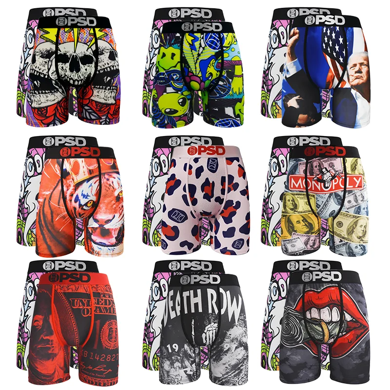 2Pcs Men Boxer Briefs Breathable Mens Underpants Men's Panties Plus Size L-2XL Print Mens Swimming Underwear Sexy Boxers
2Pcs Men Boxer Briefs Breathable Mens Underpants Men's Panties Plus Size L-2XL Print Mens Swimming Underwear Sexy Boxers