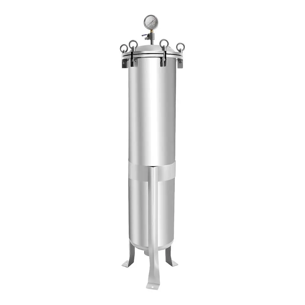 2 NPT Stainless Steel Bag Filter, -4 to 176°F, Solid-Liquid Separation, Industrial Grade, Suitable for Water Filtration and Trea
2 NPT Stainless Steel Bag Filter, -4 to 176°F, Solid-Liquid Separation, Industrial Grade, Suitable for Water Filtration and Trea