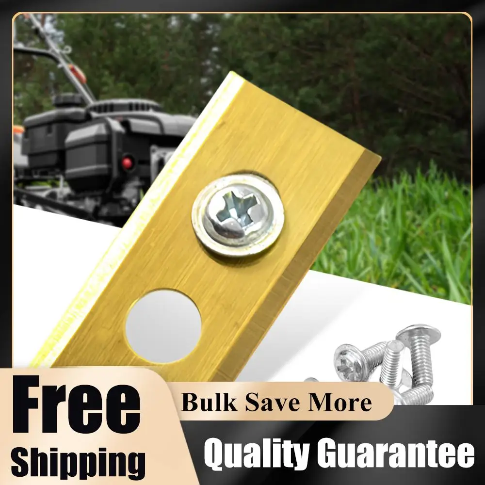 30Pcs Double Hole Mower Blades 0.6MM Thick Lawn Cutting Blade Wear Resist Stainless Steel Mower Blade Set Lawn Mower Supplies
30Pcs Double Hole Mower Blades 0.6MM Thick Lawn Cutting Blade Wear Resist Stainless Steel Mower Blade Set Lawn Mower Supplies