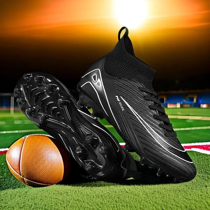 New Football Shoes Competition Long Tacks Grass Field Middle And Primary School Large Size Breathable Sports Shoes for Teens
New Football Shoes Competition Long Tacks Grass Field Middle And Primary School Large Size Breathable Sports Shoes for Teens