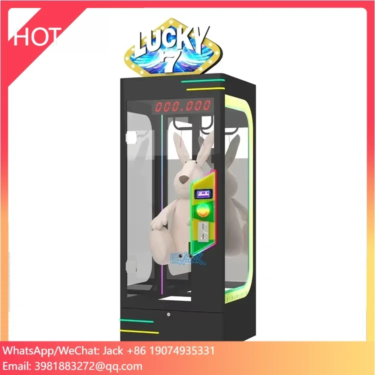 EPARK Coin Operated Arcade Lucky 7 Toy Claw Crane Game Machine Arcade Machine Cut Prize Machine
EPARK Coin Operated Arcade Lucky 7 Toy Claw Crane Game Machine Arcade Machine Cut Prize Machine