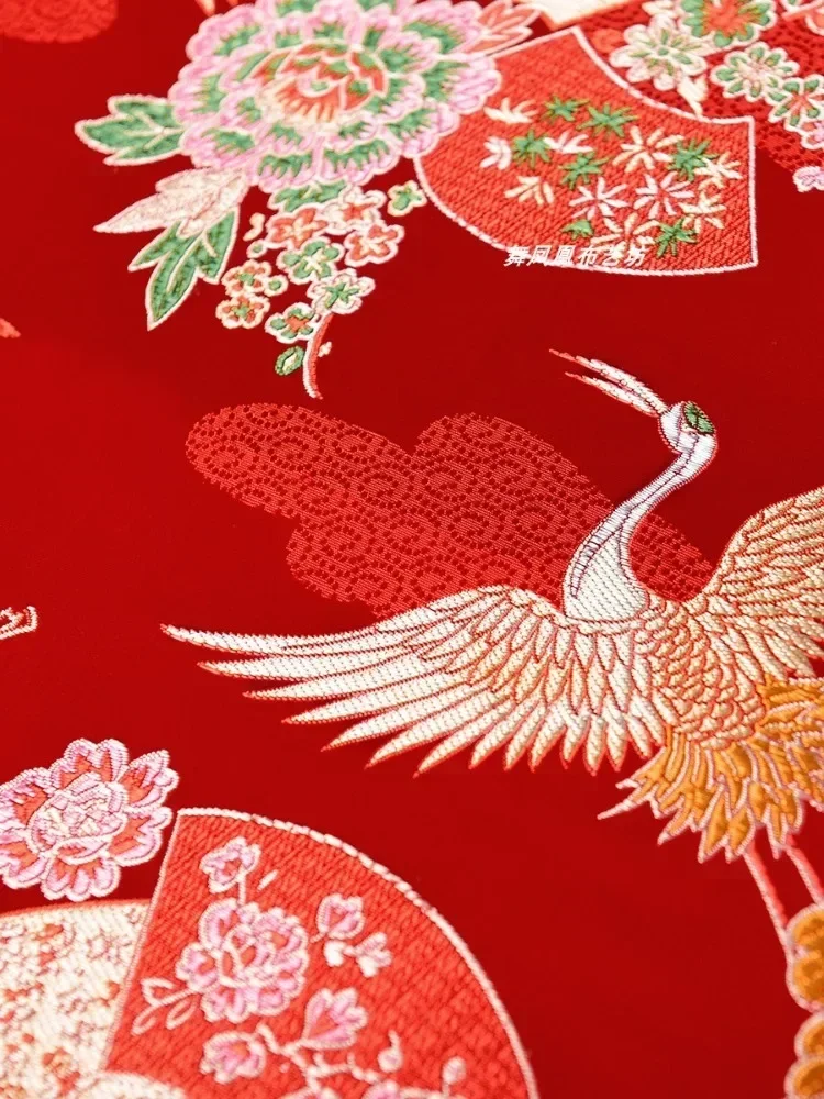 Жаккардовая ткань, парча, красный фон, шелк Hanfu Cheongsam, оптовая продажа, ткань, сделай сам, шитье на метр, материал
Жаккардовая ткань, парча, красный фон, шелк Hanfu Cheongsam, оптовая продажа, ткань, сделай сам, шитье на метр, материал