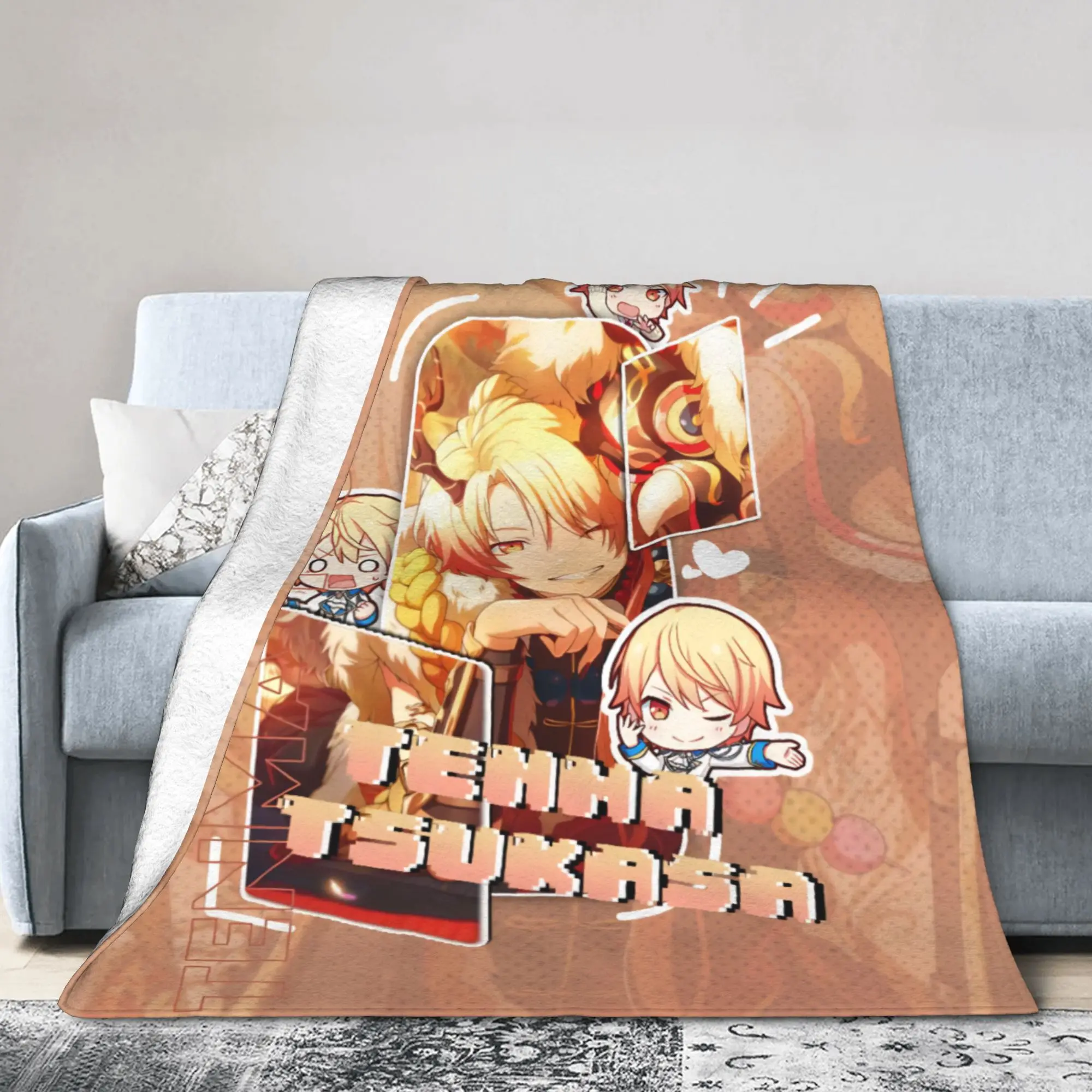 Tenma Tsukasa Anime Merch Blanket Soft Fleece Throw Blanket Comfortable Quilt
Tenma Tsukasa Anime Merch Blanket Soft Fleece Throw Blanket Comfortable Quilt