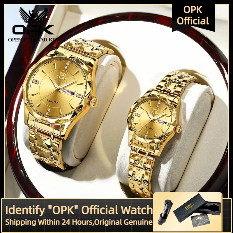 OPK8151 Новые кварцевые модные часы для пар, роскошные водонепроницаемые светящиеся часы с календарем для свиданий, мужские и женские элегантные часы для пожилых людей, коммерческие часы
OPK8151 Новые кварцевые модные часы для пар, роскошные водонепроницаемые светящиеся часы с календарем для свиданий, мужские и женские элегантные часы для пожилых людей, коммерческие часы