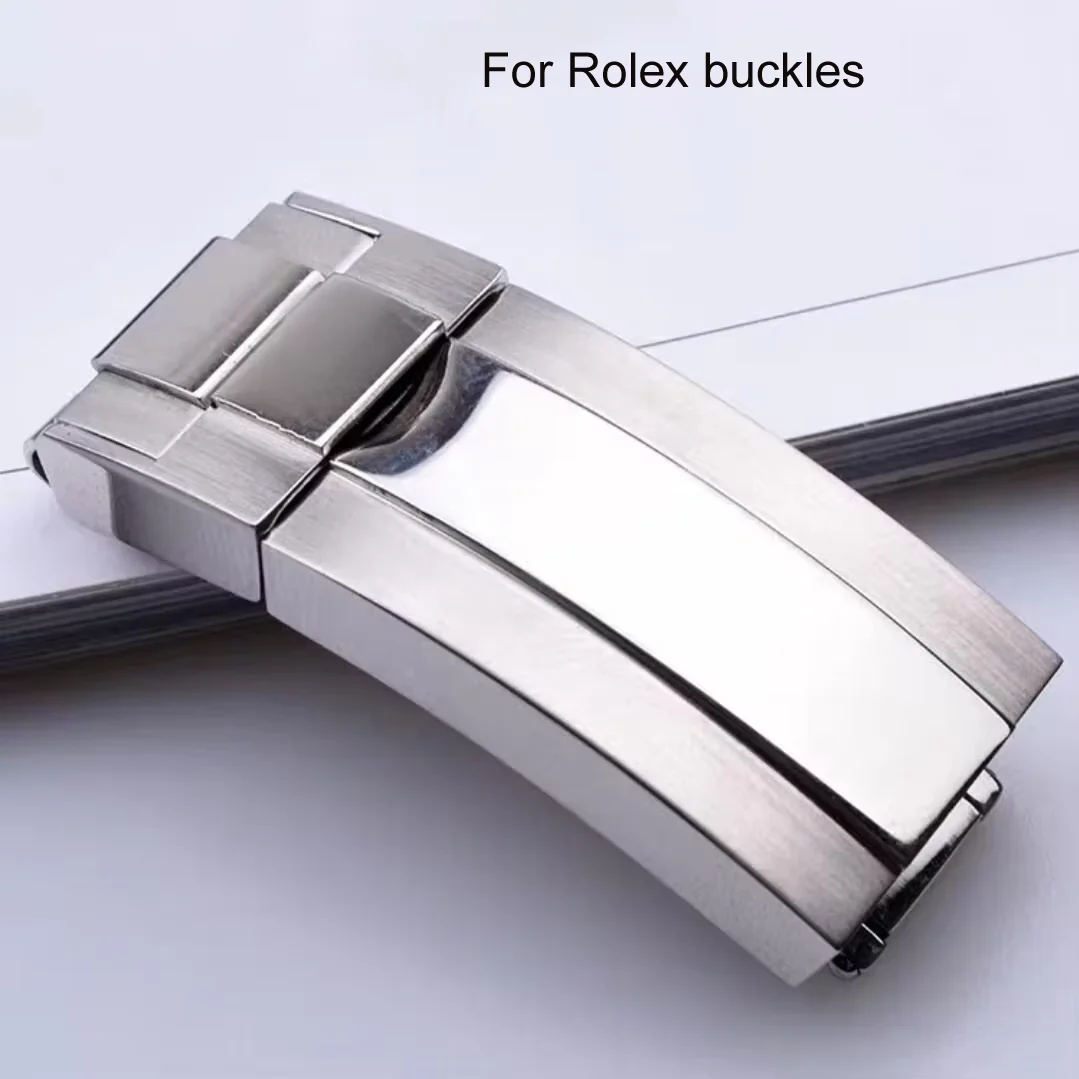 Watch Band Clasp for Rolex Submariner GMT Master Daytona Water Ghost Button Stainless Steel Metal Solid Buckle 9mmx16mm
Watch Band Clasp for Rolex Submariner GMT Master Daytona Water Ghost Button Stainless Steel Metal Solid Buckle 9mmx16mm