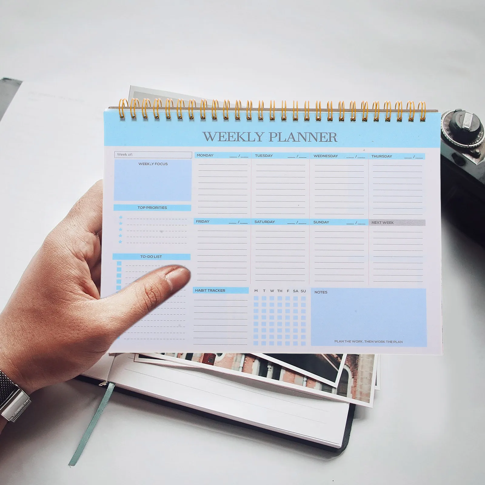 Spiral Bound Weekly Notebook Undated B5 Size Task Organizer Work Planner For College Students Weekly Calendar Pad Daily Schedule
Spiral Bound Weekly Notebook Undated B5 Size Task Organizer Work Planner For College Students Weekly Calendar Pad Daily Schedule