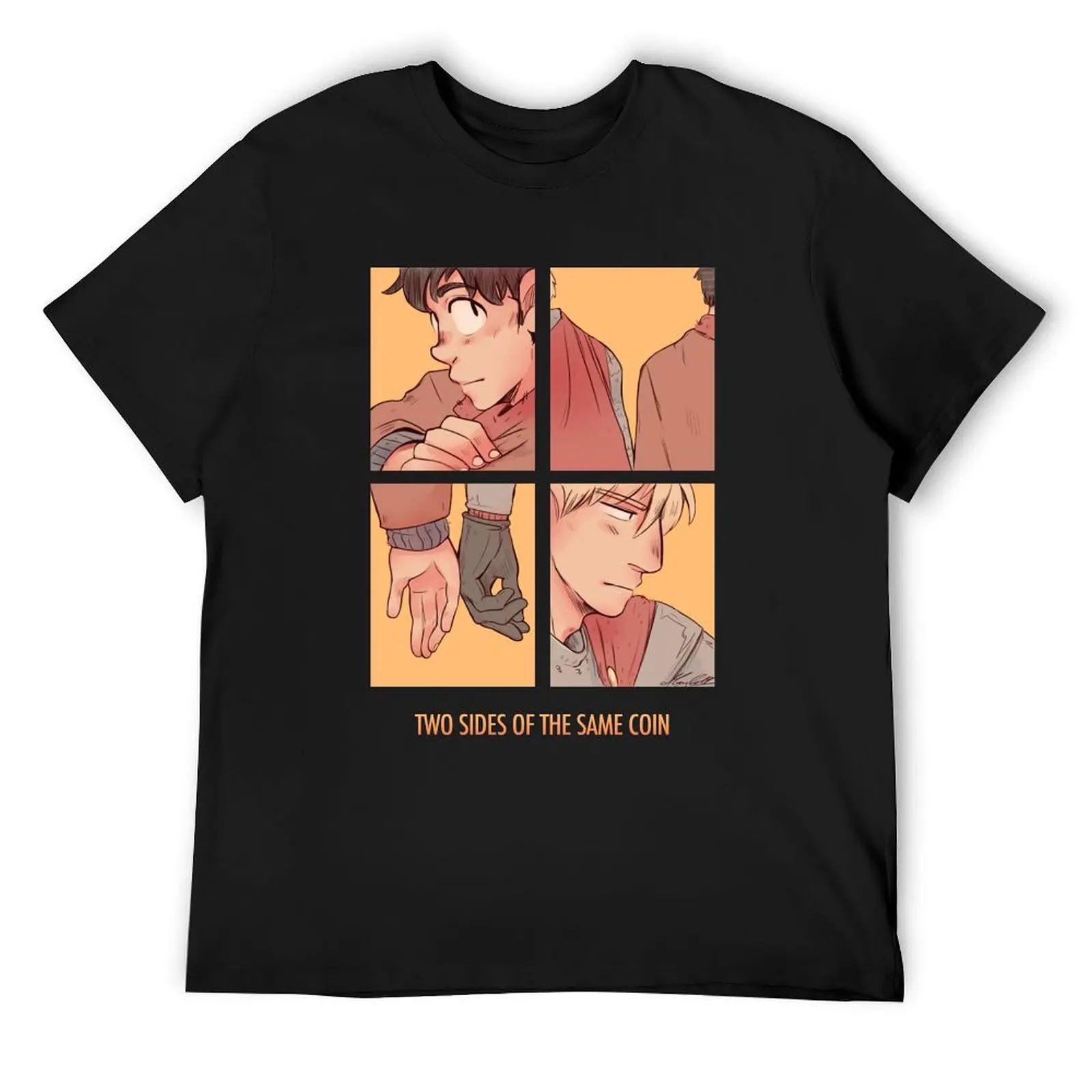 Two sides of the same coin - Merthur - Merlin T-Shirt Short sleeve tee plus size tops gifts for boyfriend Short sleeve tee men
Two sides of the same coin - Merthur - Merlin T-Shirt Short sleeve tee plus size tops gifts for boyfriend Short sleeve tee men