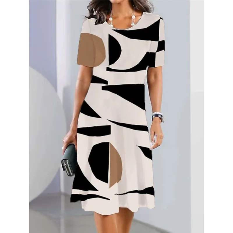 Checkered Print Women Sexy Dresses Summer Slim-Fitting Beach Dress Short Sleeve O-Neck Female Casual Knee-Length Vintage Dress
Checkered Print Women Sexy Dresses Summer Slim-Fitting Beach Dress Short Sleeve O-Neck Female Casual Knee-Length Vintage Dress