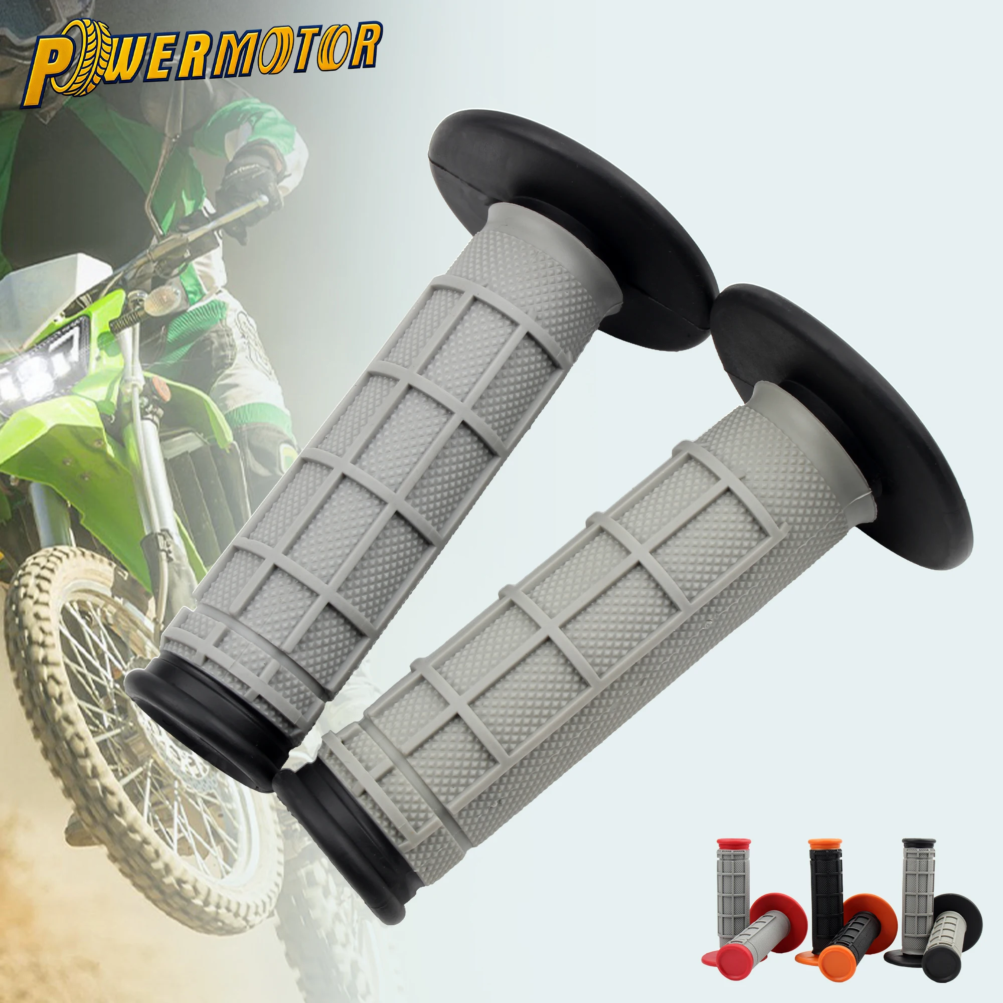Motocross Rubber Grips 7/8" 22mm 24mm Handlebar Protection Motorcycle Dirt Bike Hand Grip Universal Modified Accessories Enduro
Motocross Rubber Grips 7/8" 22mm 24mm Handlebar Protection Motorcycle Dirt Bike Hand Grip Universal Modified Accessories Enduro