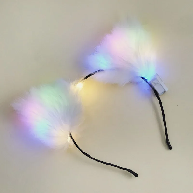 10pcs Women Girls LED Glow Light up Fox Ears Headband Animal Hairband Costume Cosplay Party Halloween Props Accessories
10pcs Women Girls LED Glow Light up Fox Ears Headband Animal Hairband Costume Cosplay Party Halloween Props Accessories
