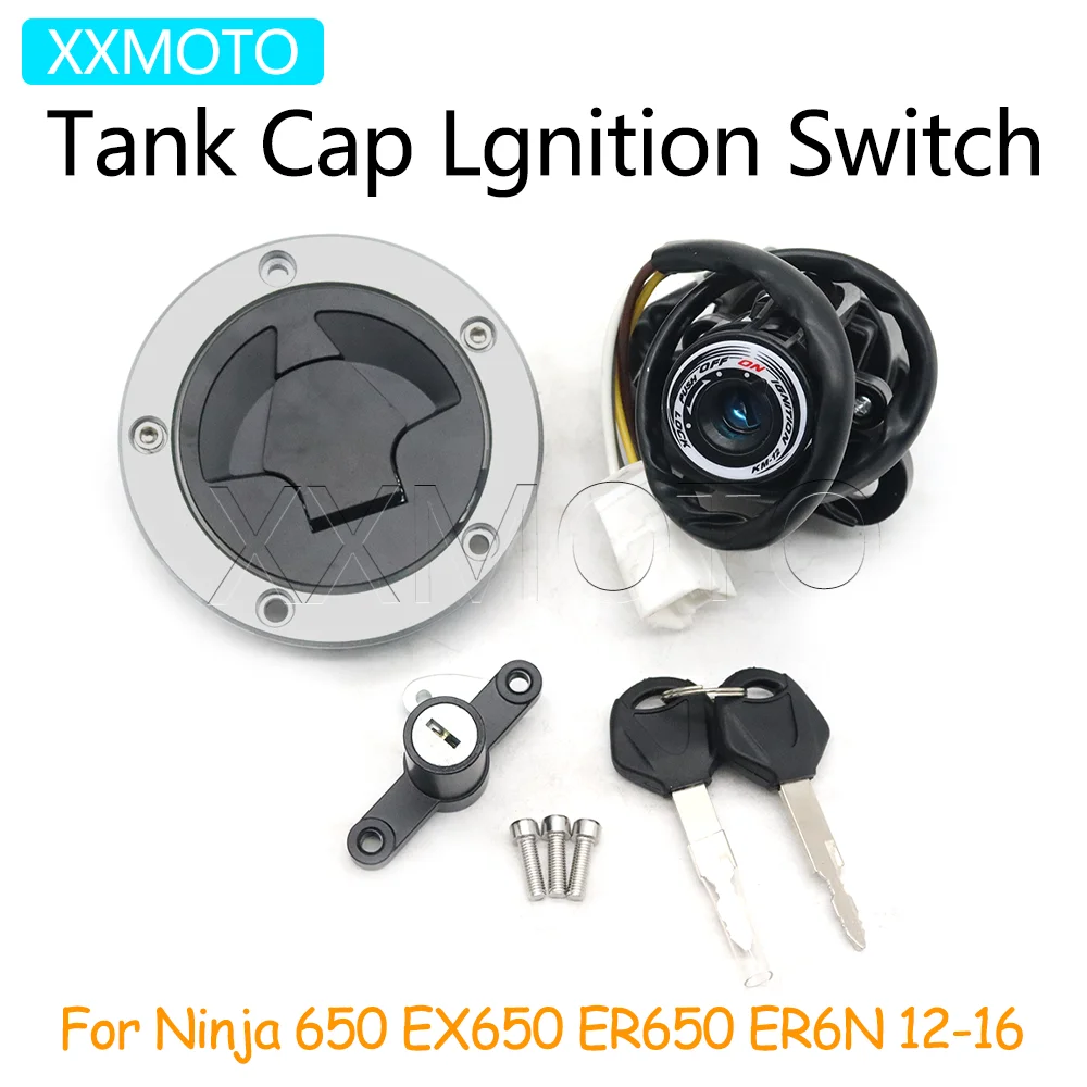For Kawasaki Ninja650 EX650 ER650 ER6N 2012-2016 Motorcycle ER 6N Fuel Gas Tank Cap Cover Ninja EX 650 Lgnition Switch Key Kits
For Kawasaki Ninja650 EX650 ER650 ER6N 2012-2016 Motorcycle ER 6N Fuel Gas Tank Cap Cover Ninja EX 650 Lgnition Switch Key Kits