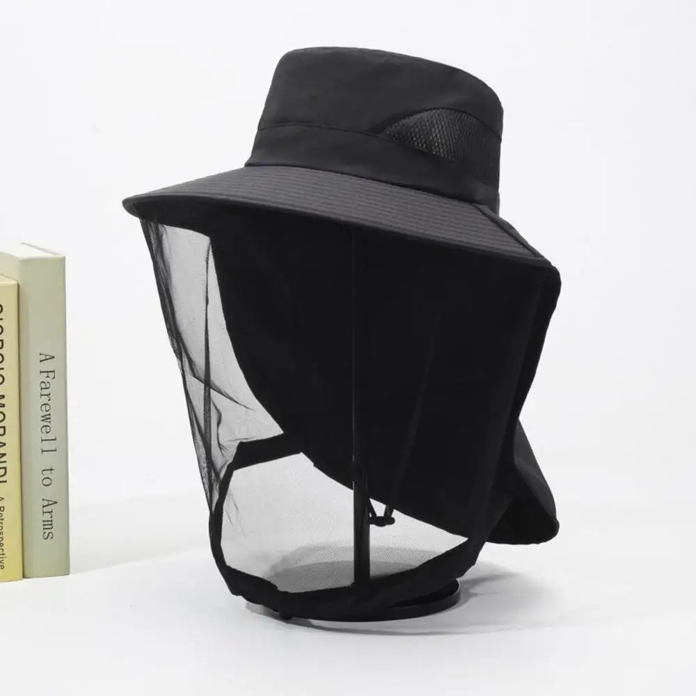 Men's Wide Brim Sun Hat UV Protection Fishing Hat with Neck Flap Removable Face Mask Breathable Summer Outdoor Safari Cap
Men's Wide Brim Sun Hat UV Protection Fishing Hat with Neck Flap Removable Face Mask Breathable Summer Outdoor Safari Cap
