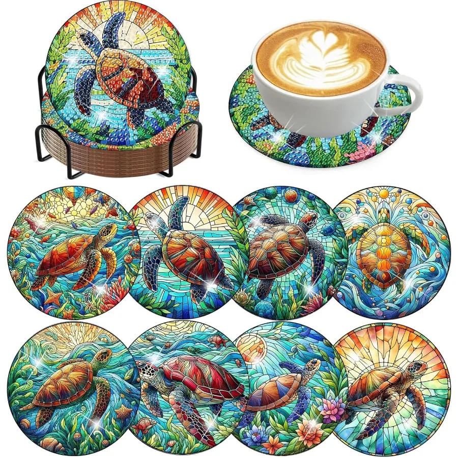 Набор подставок для алмазной живописи, морская черепаха, алмазная художественная подставка, наборы для рукоделия с бриллиантами для взрослых и начинающих, черепаха S
Набор подставок для алмазной живописи, морская черепаха, алмазная художественная подставка, наборы для рукоделия с бриллиантами для взрослых и начинающих, черепаха S