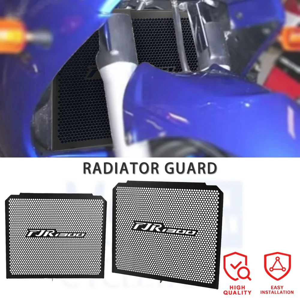 Motorcycle Accessories FJR1300 Radiator Guard Grille Cover Protection Radiator Guard FOR YAMAHA FJR1300 2001-2002-2003-2004-2005
Motorcycle Accessories FJR1300 Radiator Guard Grille Cover Protection Radiator Guard FOR YAMAHA FJR1300 2001-2002-2003-2004-2005