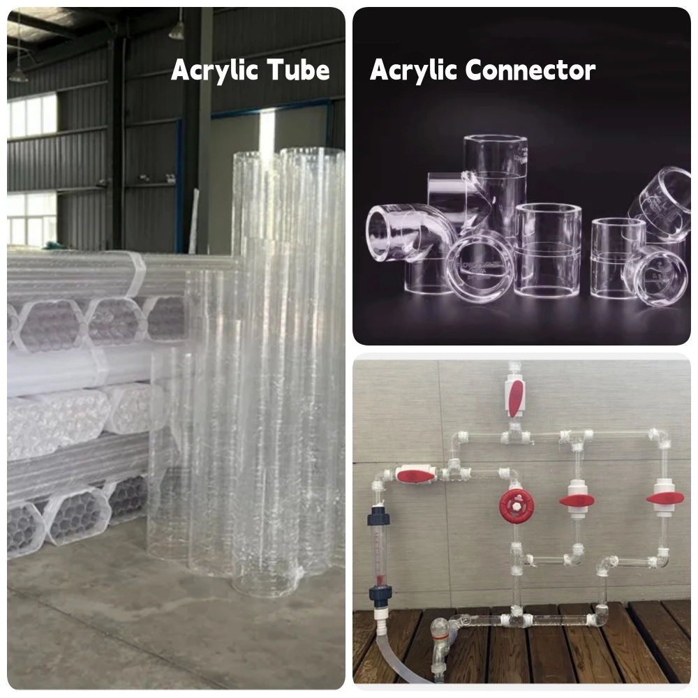 50cm DN12-DN90mm Acrylic Pipe and ID20mm/25mm Pipe Fittings Fish Tank Transparent Straight Elbow Tee End Cap Joints DIY 2Pcs
50cm DN12-DN90mm Acrylic Pipe and ID20mm/25mm Pipe Fittings Fish Tank Transparent Straight Elbow Tee End Cap Joints DIY 2Pcs