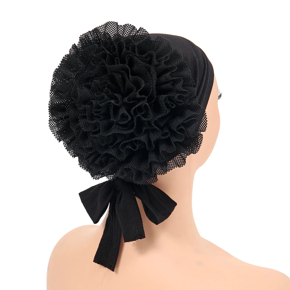 Muslim Under Hijab Cap Big Lace Flower Volumizer Scrunchie Muslim Inner Hijab Islamic Turban Headwear Female Bonnet Accessories
Muslim Under Hijab Cap Big Lace Flower Volumizer Scrunchie Muslim Inner Hijab Islamic Turban Headwear Female Bonnet Accessories