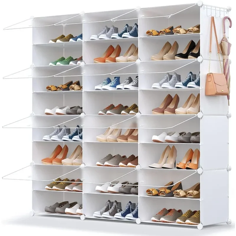 48 Pairs Rack Organizer for Closet Cabinet with Door Shelves for Closet,Entryway,Hallway,Bedroom
48 Pairs Rack Organizer for Closet Cabinet with Door Shelves for Closet,Entryway,Hallway,Bedroom