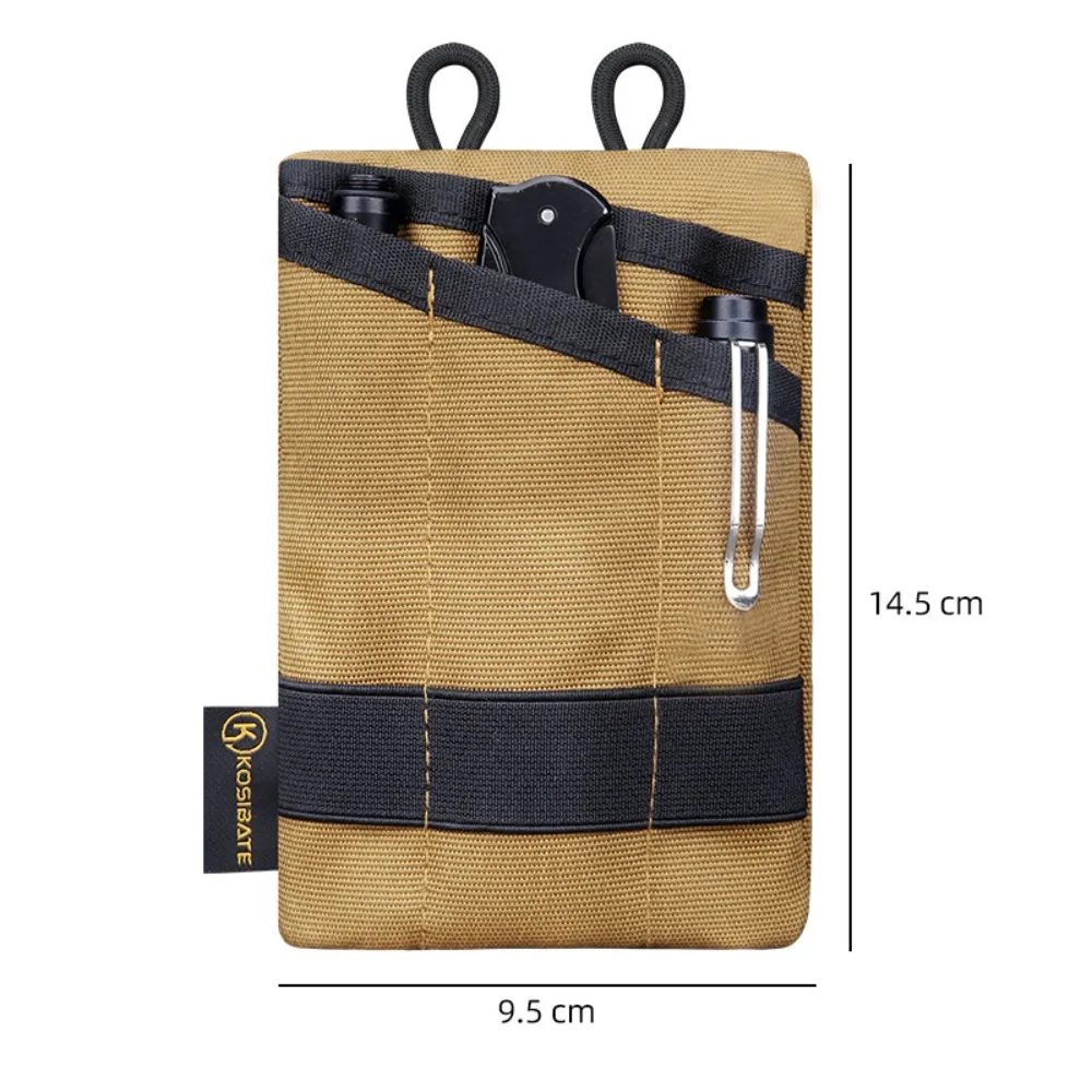 High Quality Oxford Cloth Compact Pocket Black Khaki Grey Green Multifunctional Organizer Pouch EDC Tool Storage Bag Men Women
High Quality Oxford Cloth Compact Pocket Black Khaki Grey Green Multifunctional Organizer Pouch EDC Tool Storage Bag Men Women