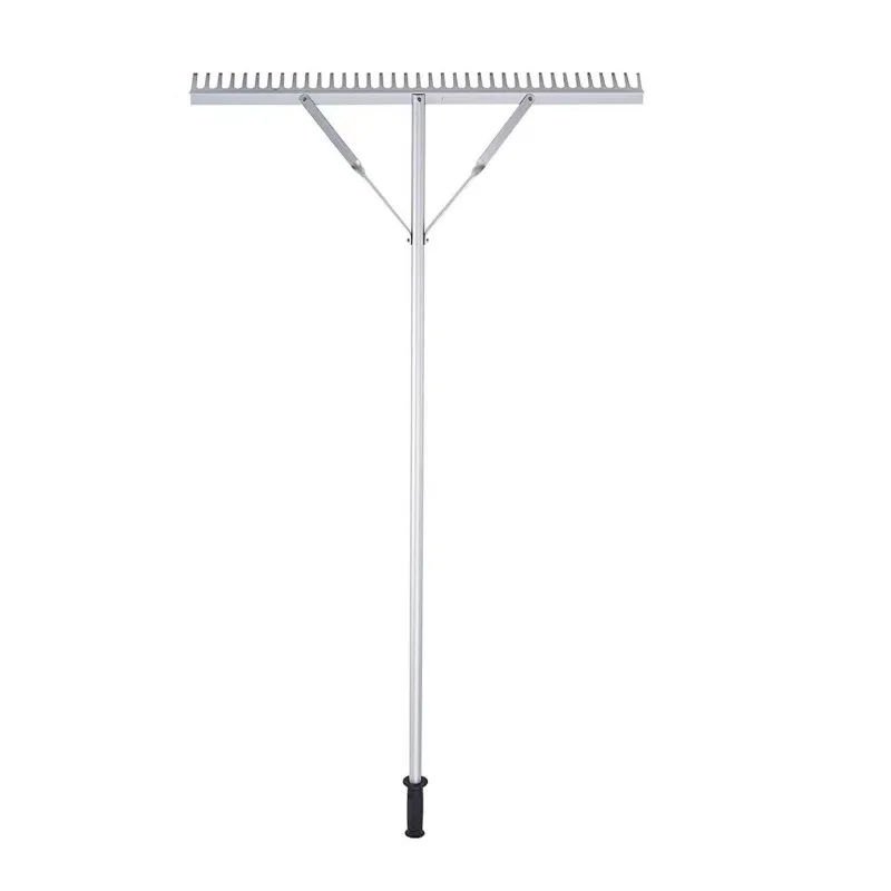 Lightweight aluminum removable garden, grass, lake rake, garden rake
Lightweight aluminum removable garden, grass, lake rake, garden rake